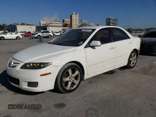 2007 Mazda 6 S Sport VE with VIN 1YVHP80D675M05061, listed as a Copart auction lot 77869424 with 126,292 mi miles and Clean Title. Bid and sale history available at DreamBid. Image 1.