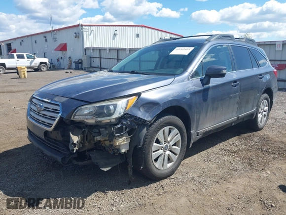 2016 Subaru Outback 2.5i Premium with VIN 4S4BSAFCXG3343249, listed as a IAAI auction lot 42202425 with 96,735 mi miles. Bid and sale history available at carsss.com. Image 17.