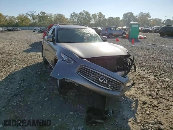 2009 Infiniti FX35 with VIN JNRAS18W69M158460, listed as a Copart auction lot 76367334 with 232,036 mi miles and Salvage Title. Bid and sale history available at carsss.com. Image 11.