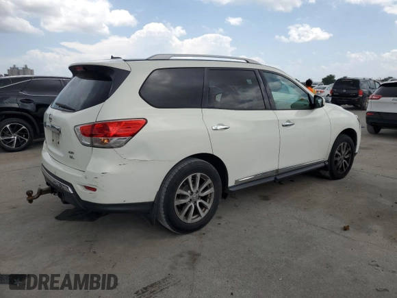 2014 Nissan Pathfinder S with VIN 5N1AR2MM5EC730331, listed as a Copart auction lot 60221925 with 115,015 mi miles and Salvage title. Bid and sale history available at DreamBid. Image 3.