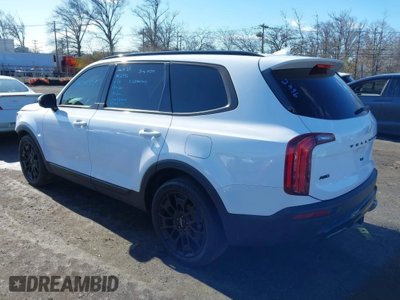 2022 Kia Telluride SX z VIN 5XYP5DHC2NG299501, wystawiony jako IAAI lot #41816830 z przebiegiem 61 413 mil mil oraz . Historia ofert i sprzedaży dostępna na DreamBid. Obrazek 3.