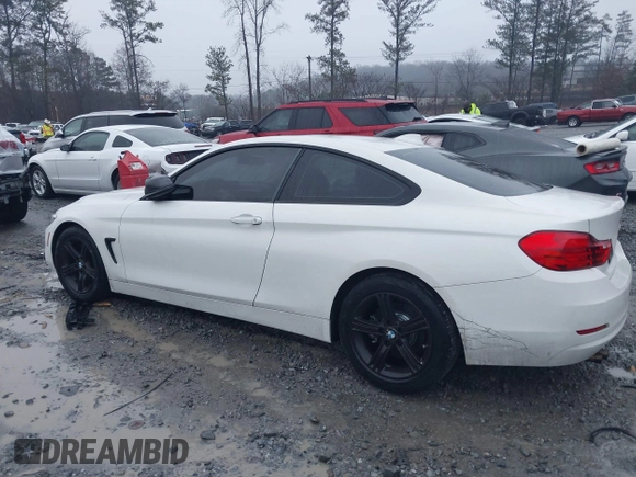 2014 BMW 4 Series 428i with VIN WBA3N7C52EF718794, listed as a IAAI auction lot 41416632 with 179,681 mi miles and . Bid and sale history available at carsss.com. Image 14.