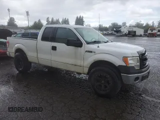 2014 Ford F-150 XL with VIN 1FTFX1CF9EKF77309, listed as a Copart auction lot 61688255 with 141,480 mi miles and Clean title. Bid and sale history available at DreamBid. Image 4.