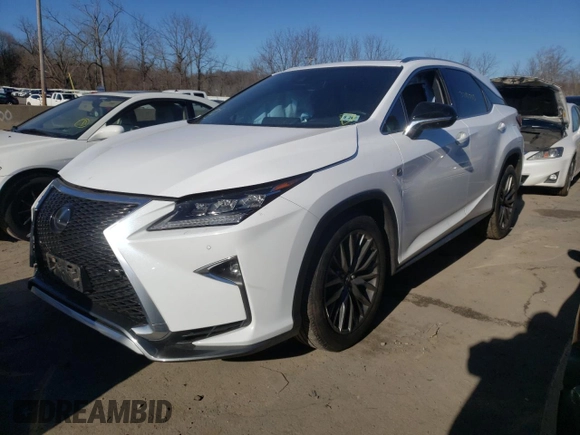 2019 Lexus RX with VIN 2T2BZMCA9KC208800, listed as a Copart auction lot 37197783 with 51,380 mi miles. Bid and sale history available at carsss.com. Image 1.