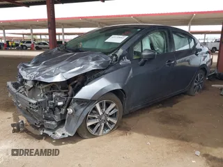 2021 Nissan Versa SV z VIN 3N1CN8EV4ML862408, wystawiony jako IAAI lot #42233052 z przebiegiem 80 435 mil mil oraz . Historia ofert i sprzedaży dostępna na DreamBid. Obrazek 18.