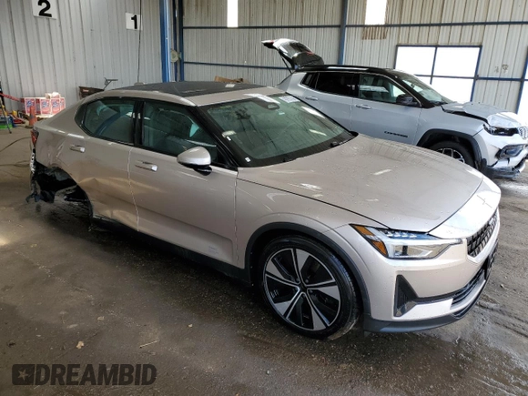 2023 Polestar 2 z VIN YSMEG3KAXPL142328, wystawiony jako Copart lot #55538625 z przebiegiem 58 275 mil mil oraz Tytuł czysty. Historia ofert i sprzedaży dostępna na DreamBid. Obrazek 4.
