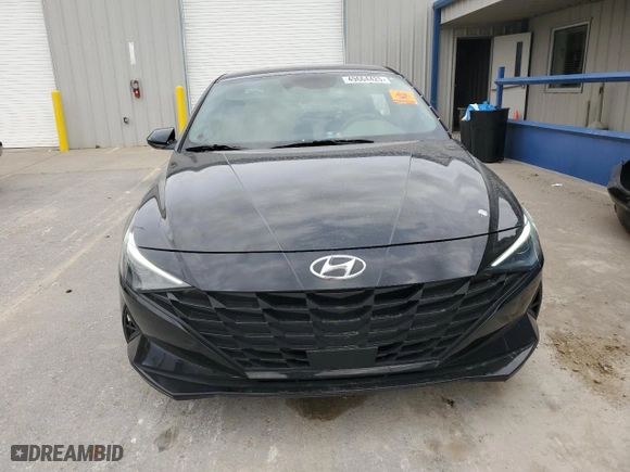 2021 Hyundai Elantra SEL with VIN 5NPLS4AG5MH037774, listed as a Copart auction lot 49664425 with 52,952 mi miles and Salvage Title. Bid and sale history available at carsss.com. Image 5.