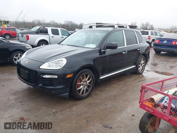 2008 Porsche Cayenne Turbo with VIN WP1AC29P28LA97203, listed as a IAAI auction lot 41541313 with 192,281 mi miles. Bid and sale history available at carsss.com. Image 17.