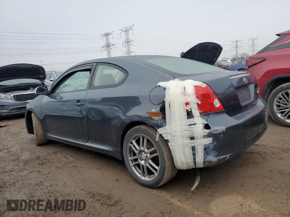2006 Scion tC with VIN JTKDE177460096700, listed as a Copart auction lot 48343545 with 240,353 mi miles and Salvage Title. Bid and sale history available at carsss.com. Image 2.