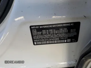 2020 BMW X2 sDrive28i z VIN WBXYH9C01L5P45989, wystawiony jako Copart lot #48869525 z przebiegiem Nie podano mil oraz Nie do naprawy • Non repairable. Historia ofert i sprzedaży dostępna na DreamBid. Obrazek 13.