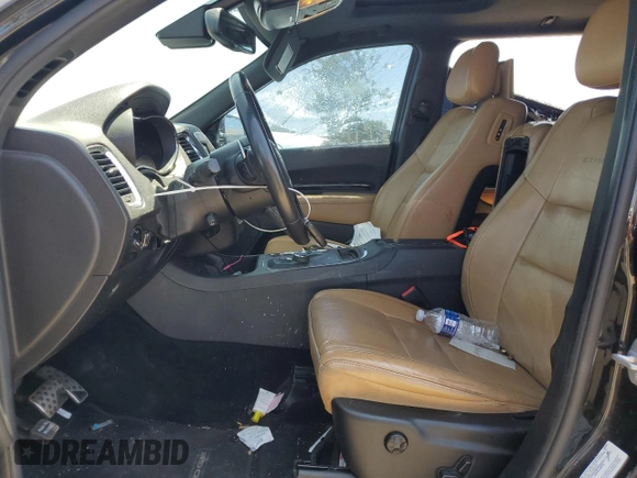2014 Dodge Durango Citadel with VIN 1C4RDJEG5EC394396, listed as a Copart auction lot 61416305 with 185,730 mi miles and Salvage title. Bid and sale history available at DreamBid. Image 7.