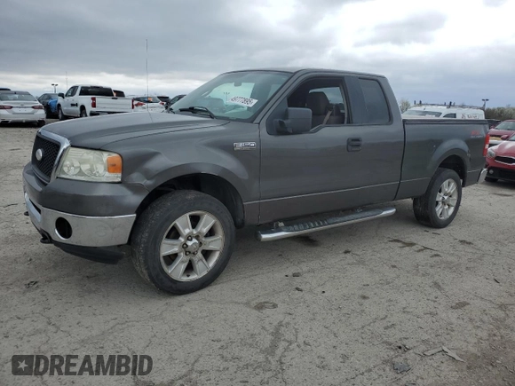 2006 Ford F-150 XLT with VIN 1FTPX14526NA90950, listed as a Copart auction lot 49777895 with 0 mi miles and Salvage Title. Bid and sale history available at carsss.com. Image 1.
