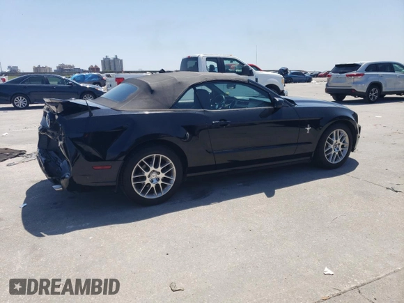 2014 Ford Mustang V6 with VIN 1ZVBP8EM6E5305623, listed as a Copart auction lot 51074235 with 61,431 mi miles and Salvage Title. Bid and sale history available at carsss.com. Image 3.