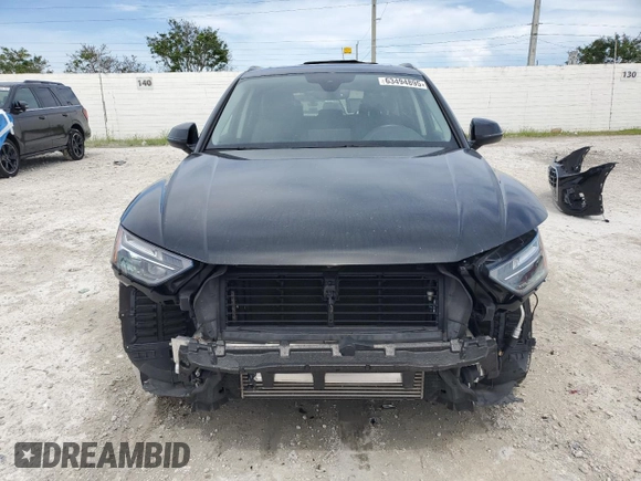 2021 Audi Q5 Premium с VIN WA1AAAFY7M2137266, выставлен на аукционе Copart как лот 63494895 с пробегом 41 464 миль миль и На запчасти • Non repairable. История ставок и продаж доступна на DreamBid. Изображение 5.