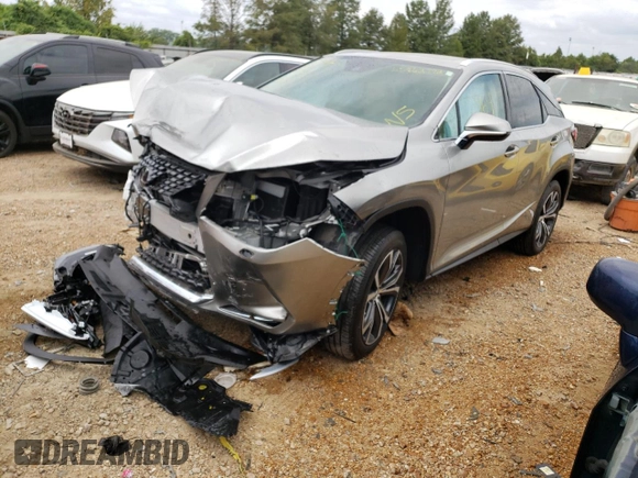 2022 Lexus RX with VIN JTJHZMDA1N2058839, listed as a Copart auction lot 55862772 with 7,964 mi miles and Salvage Title. Bid and sale history available at carsss.com. Image 2.