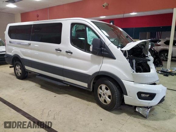 2020 Ford Transit Passenger XL z VIN 1FBAX2Y89LKA75296, wystawiony jako Copart lot #42430065 z przebiegiem Nie podano mil oraz Szkoda całkowita • Salvage title. Historia ofert i sprzedaży dostępna na DreamBid. Obrazek 4.