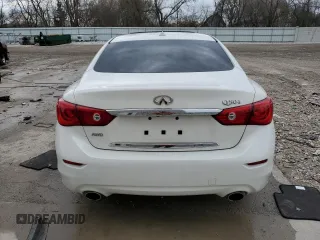 2015 Infiniti Q50 Premium with VIN JN1BV7AR8FM414003, listed as a Copart auction lot 54315965 with 102,596 mi miles and Non Repairable. Bid and sale history available at carsss.com. Image 6.