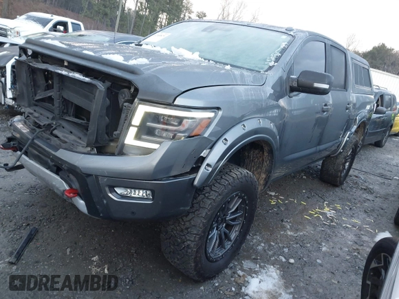 2021 Nissan Titan Pro-4X with VIN 1N6AA1ED0MN504654, listed as a IAAI auction lot 41240824 with 68,533 mi miles and . Bid and sale history available at DreamBid. Image 17.