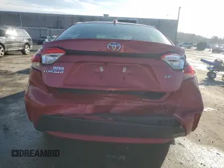 2021 Toyota Corolla LE with VIN JTDEPMAEXMJ173222, listed as a Copart auction lot 44304305 with 74,331 mi miles and Salvage Title. Bid and sale history available at DreamBid. Image 6.