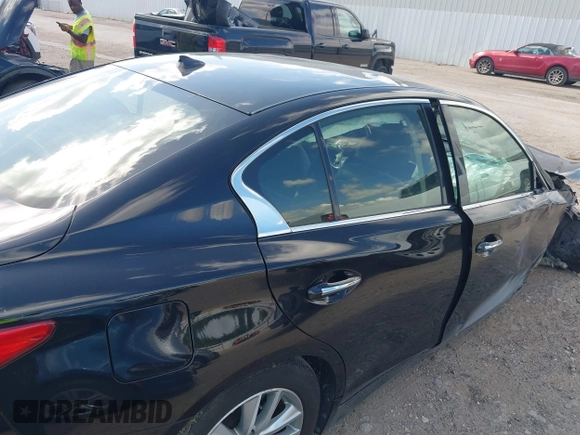 2015 Infiniti Q50 Sport with VIN JN1BV7AP5FM339629, listed as a IAAI auction lot 42802475 with 69,810 mi miles and . Bid and sale history available at DreamBid. Image 15.