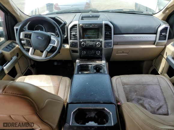 2019 Ford Super Duty F-250 SRW XL with VIN 1FT7W2B65KEC65559, listed as a Copart auction lot 53645205 with 90,969 mi miles and Salvage Title. Bid and sale history available at carsss.com. Image 8.