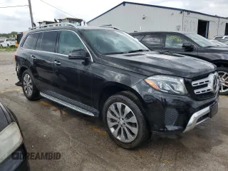 2017 Mercedes-Benz GLS 450 with VIN 4JGDF6EE0HA770076, listed as a Copart auction lot 68816684 with 139,239 mi miles and Salvage Title. Bid and sale history available at DreamBid. Image 4.