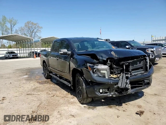 2018 Nissan Titan SV with VIN 1N6AA1E61JN520777, listed as a Copart auction lot 50312605 with 62,122 mi miles and Salvage Title. Bid and sale history available at DreamBid. Image 13.