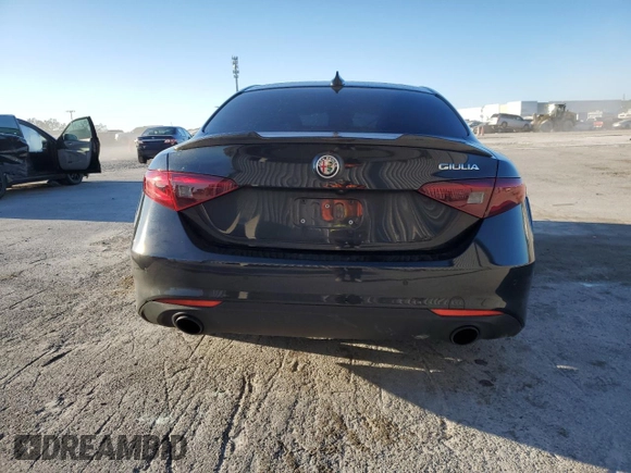 2022 Alfa Romeo Giulia with VIN ZARFAMAN8N7659604, listed as a Copart auction lot 88240735 with 54,903 mi miles and Non repairable. Bid and sale history available at DreamBid. Image 6.