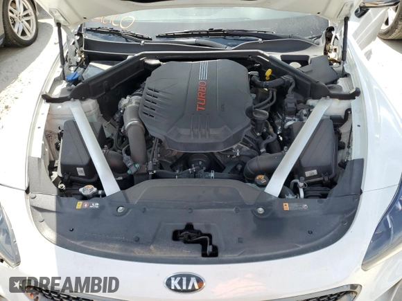 2019 Kia Stinger GT1 with VIN KNAE45LC2K6062123, listed as a Copart auction lot 76540484 with Not Provided miles and Non Repairable. Bid and sale history available at DreamBid. Image 11.