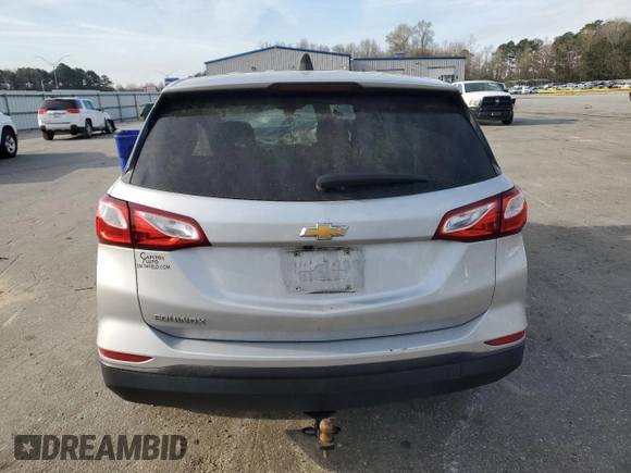 2020 Chevrolet Equinox LS z VIN 2GNAXHEV6L6171261, wystawiony jako Copart lot #49866745 z przebiegiem 218 045 mil mil oraz Szkoda całkowita • Salvage title. Historia ofert i sprzedaży dostępna na DreamBid. Obrazek 6.
