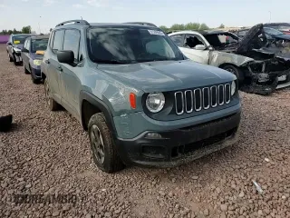 2018 Jeep Renegade Sport with VIN ZACCJBAB2JPH30445, listed as a Copart auction lot 51239365 with 126,341 mi miles and Salvage title. Bid and sale history available at DreamBid. Image 11.