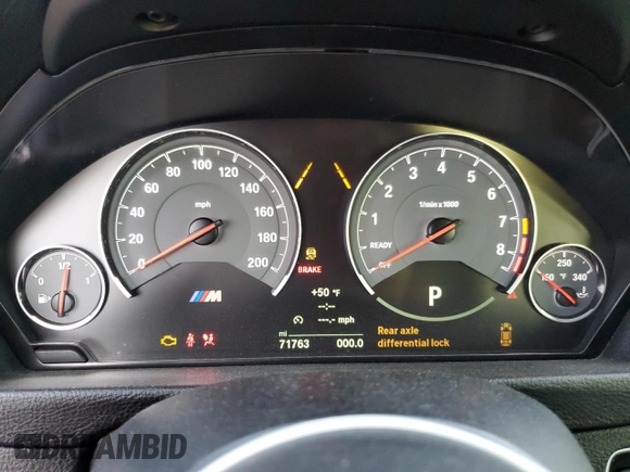 2020 BMW M4 z VIN WBS4Y9C0XLFH08831, wystawiony jako Copart lot #41863585 z przebiegiem 71 763 mil mil oraz Szkoda całkowita • Salvage title. Historia ofert i sprzedaży dostępna na DreamBid. Obrazek 9.