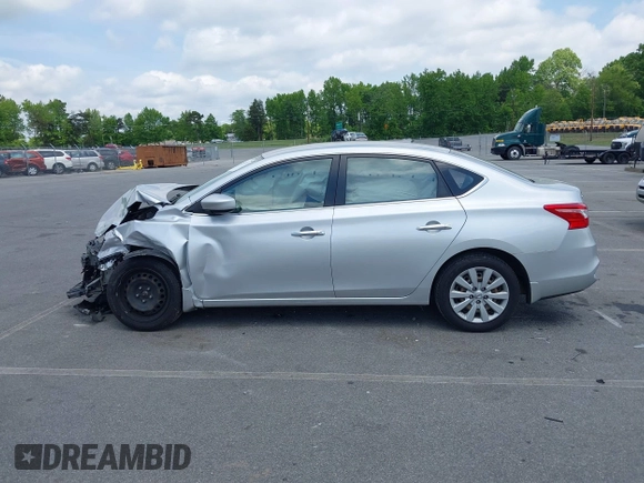 2019 Nissan Sentra S z VIN 3N1AB7AP6KY205658, wystawiony jako IAAI lot #42151392 z przebiegiem 80 395 mil mil oraz . Historia ofert i sprzedaży dostępna na DreamBid. Obrazek 14.