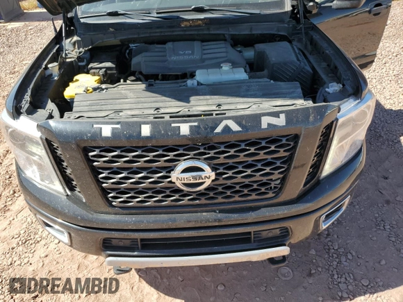 2018 Nissan Titan with VIN 1N6AA1C43JN549358, listed as a Copart auction lot 62417435 with 125,394 mi miles and Salvage title. Bid and sale history available at DreamBid. Image 11.