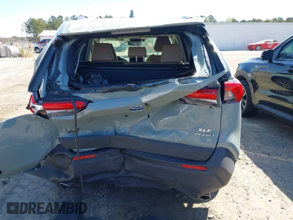 2023 Toyota RAV4 Hybrid XLE Premium z VIN JTMB6RFV8PD116502, wystawiony jako IAAI lot #41888174 z przebiegiem 19 253 mil mil oraz . Historia ofert i sprzedaży dostępna na DreamBid. Obrazek 16.