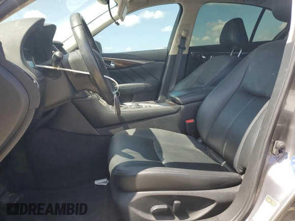2019 Infiniti Q50 Luxe with VIN JN1EV7AP7KM516284, listed as a Copart auction lot 61647345 with 71,217 mi miles and Salvage title. Bid and sale history available at DreamBid. Image 7.