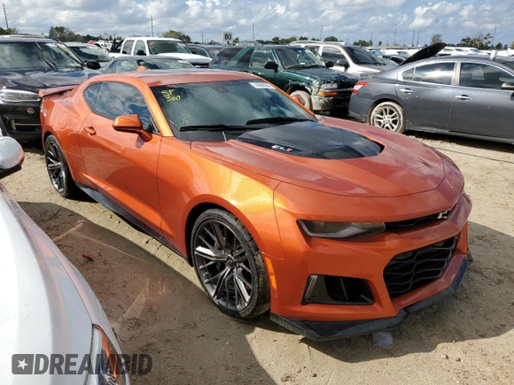 2023 Chevrolet Camaro ZL1 with VIN 1G1FK1R62P0152754, listed as a Copart auction lot 74288004 with Not provided miles and Non repairable. Bid and sale history available at DreamBid. Image 4.
