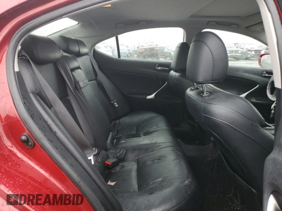 2006 Lexus IS 250 with VIN JTHBK262X65013954, listed as a Copart auction lot 55437155 with 158,395 mi miles and Clean Title. Bid and sale history available at DreamBid. Image 10.