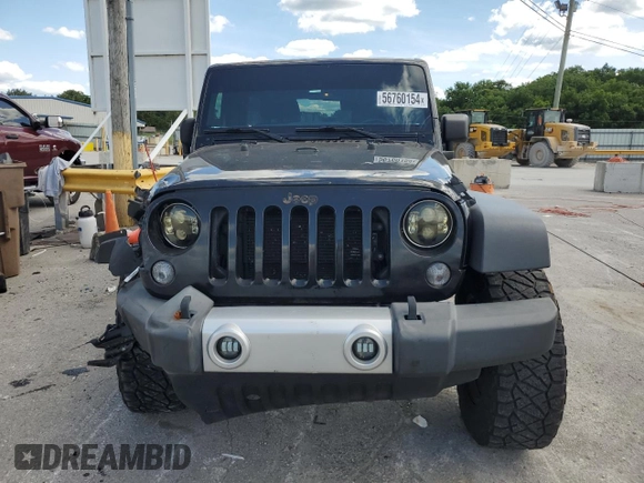 2018 Jeep Wrangler Unlimited Sport S with VIN 1C4HJWDG9JL929128, listed as a Copart auction lot 56760154 with 58,579 mi miles and Salvage title. Bid and sale history available at DreamBid. Image 5.