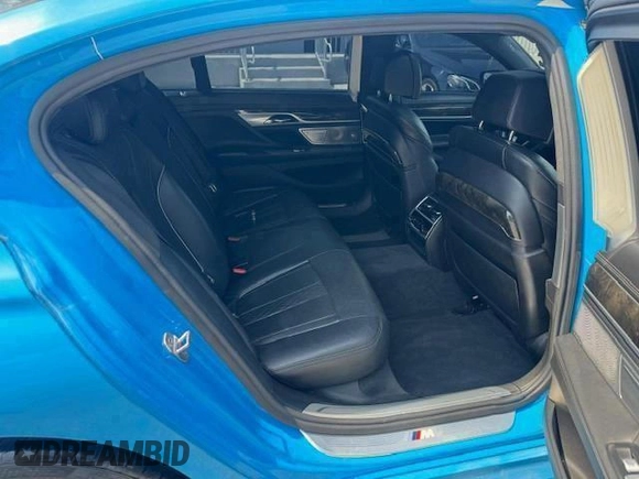 2017 BMW 7 Series 750i with VIN WBA7F0C34HGM22159, listed as a Copart auction lot 50847125 with 79,952 mi miles and Salvage title. Bid and sale history available at DreamBid. Image 11.