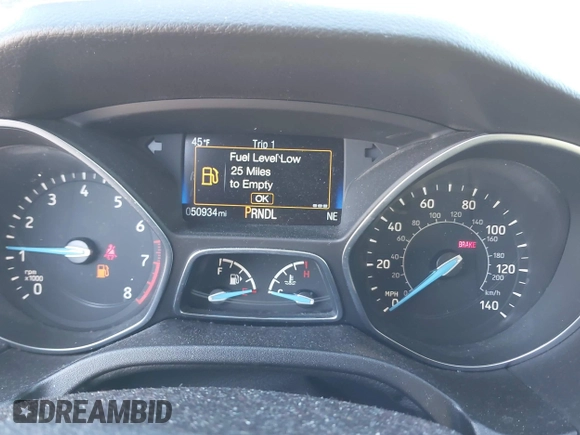 2016 Ford Focus SE with VIN 1FADP3F28GL248860, listed as a IAAI auction lot 41543314 with 50,934 mi miles and . Bid and sale history available at DreamBid. Image 7.