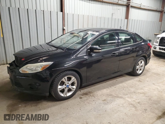 2013 Ford Focus SE with VIN 1FADP3F20DL360791, listed as a Copart auction lot 51380225 with 152,126 mi miles and Salvage Title. Bid and sale history available at carsss.com. Image 1.