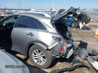 2011 Infiniti FX with VIN JN8AS1MW1BM733922, listed as a IAAI auction lot 41779209 with 174,575 mi miles. Bid and sale history available at carsss.com. Image 6.
