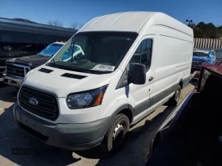 2018 Ford Transit Cargo with VIN 1FTYR3XMXJKA30809, listed as a Copart auction lot 48907745 with 162,936 mi miles and Salvage Title. Bid and sale history available at DreamBid. Image 1.