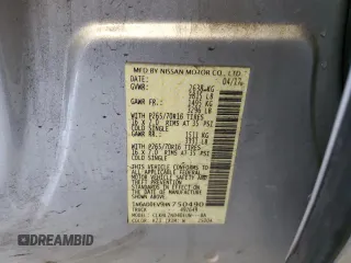2017 Nissan Frontier SV z VIN 1N6AD0EV9HN750490, wystawiony jako Copart lot #44581025 z przebiegiem 67 734 mil mil oraz Szkoda całkowita • Salvage title. Historia ofert i sprzedaży dostępna na DreamBid. Obrazek 14.