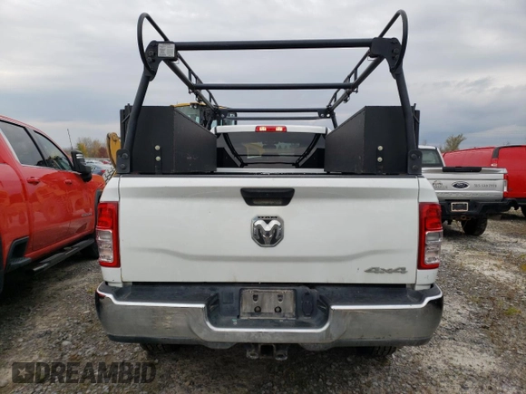 2022 Ram 2500 Tradesman with VIN 3C6UR5HJ8NG346549, listed as a Copart auction lot 77816184 with 43,315 mi miles and Salvage title. Bid and sale history available at DreamBid. Image 6.