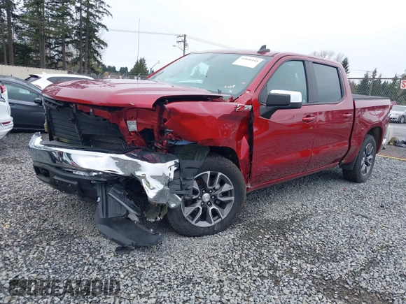 2021 Chevrolet Silverado 1500 LT with VIN 3GCUYDED9MG223006, listed as a IAAI auction lot 41846144 with 14,764 mi miles and . Bid and sale history available at DreamBid. Image 2.