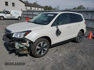 2017 Subaru Forester Premium with VIN JF2SJAGC5HH574815, listed as a Copart auction lot 54045925 with 89,516 mi miles and Salvage Title. Bid and sale history available at carsss.com. Image 1.