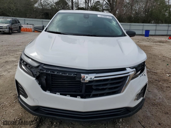2024 Chevrolet Equinox LS with VIN 3GNAXHEG3RL311921, listed as a Copart auction lot 47956145 with 10,316 mi miles and Salvage Title. Bid and sale history available at carsss.com. Image 5.