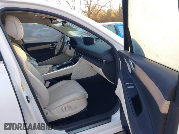 2023 Genesis GV80 z VIN KMUHCESC9PU123083, wystawiony jako IAAI lot #41166075 z przebiegiem 20 216 mil mil oraz . Historia ofert i sprzedaży dostępna na DreamBid. Obrazek 5.